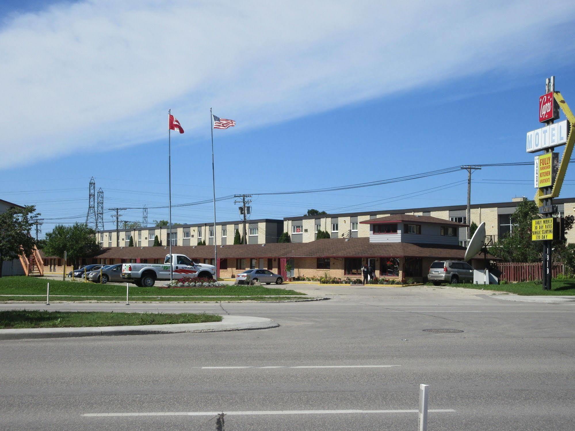 The Capri Motel Winnipeg Luaran gambar